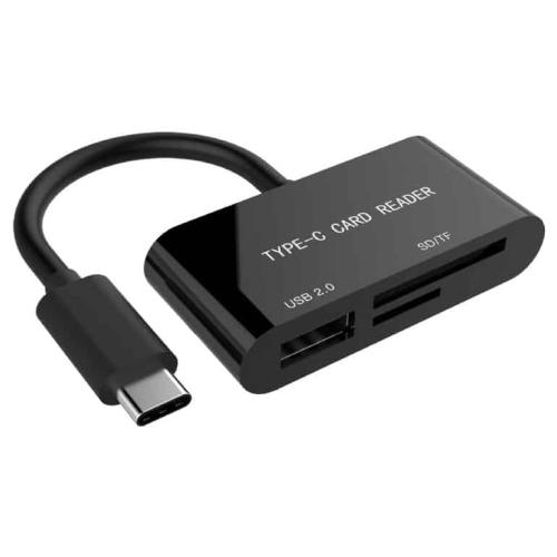 USB-C SDXC combo card reader