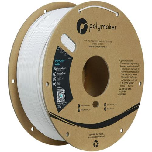 Polymaker Filament - PolyLite ASA White - 1,75mm - 1KG