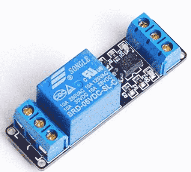 Relay board 1 channel with light coupling 5V