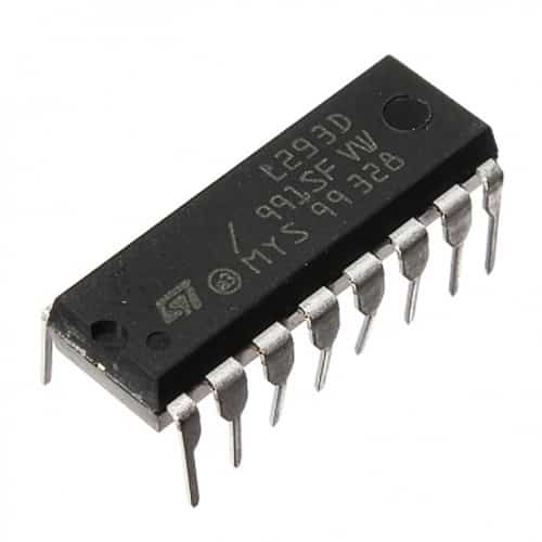 L293D Dual H-Bridge motor driver IC