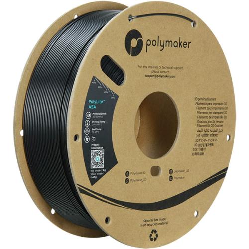 Polymaker Filament - PolyLite ASA Black - 1,75mm - 1KG