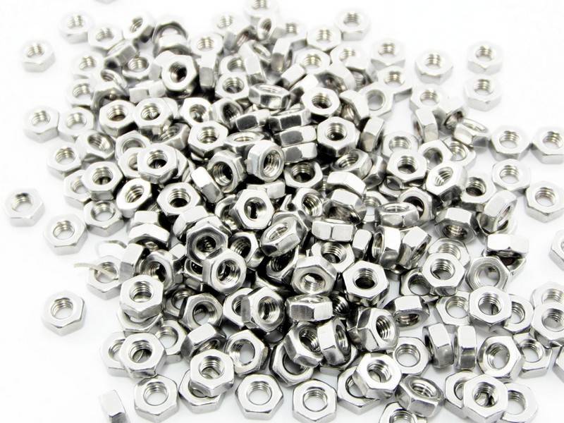 M3 standaard moeren (250stuks)