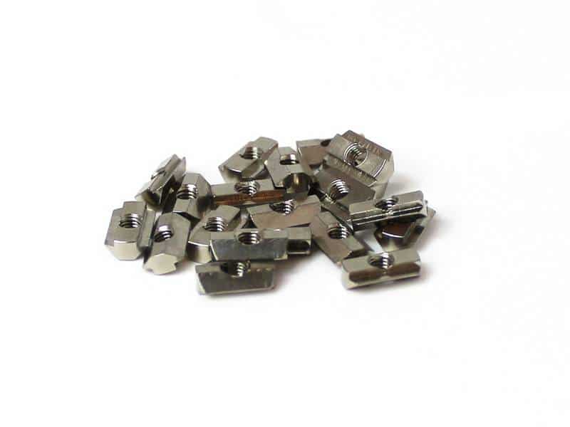 T-slot nuts (25stuks)