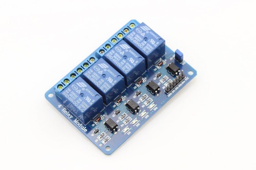 Relay board 4 channels