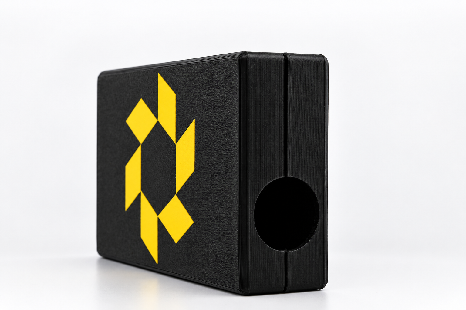 Custom behuizing voor Solar-Cap met logo